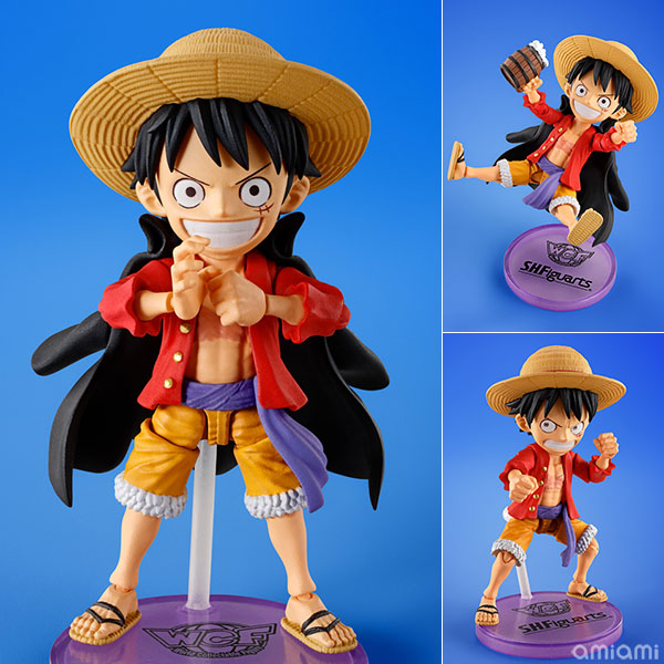 ワールドコレクタブルフィギュア×S.H.Figuarts『モンキー・D・ルフィ』ONE PIECE 可動フィギュア