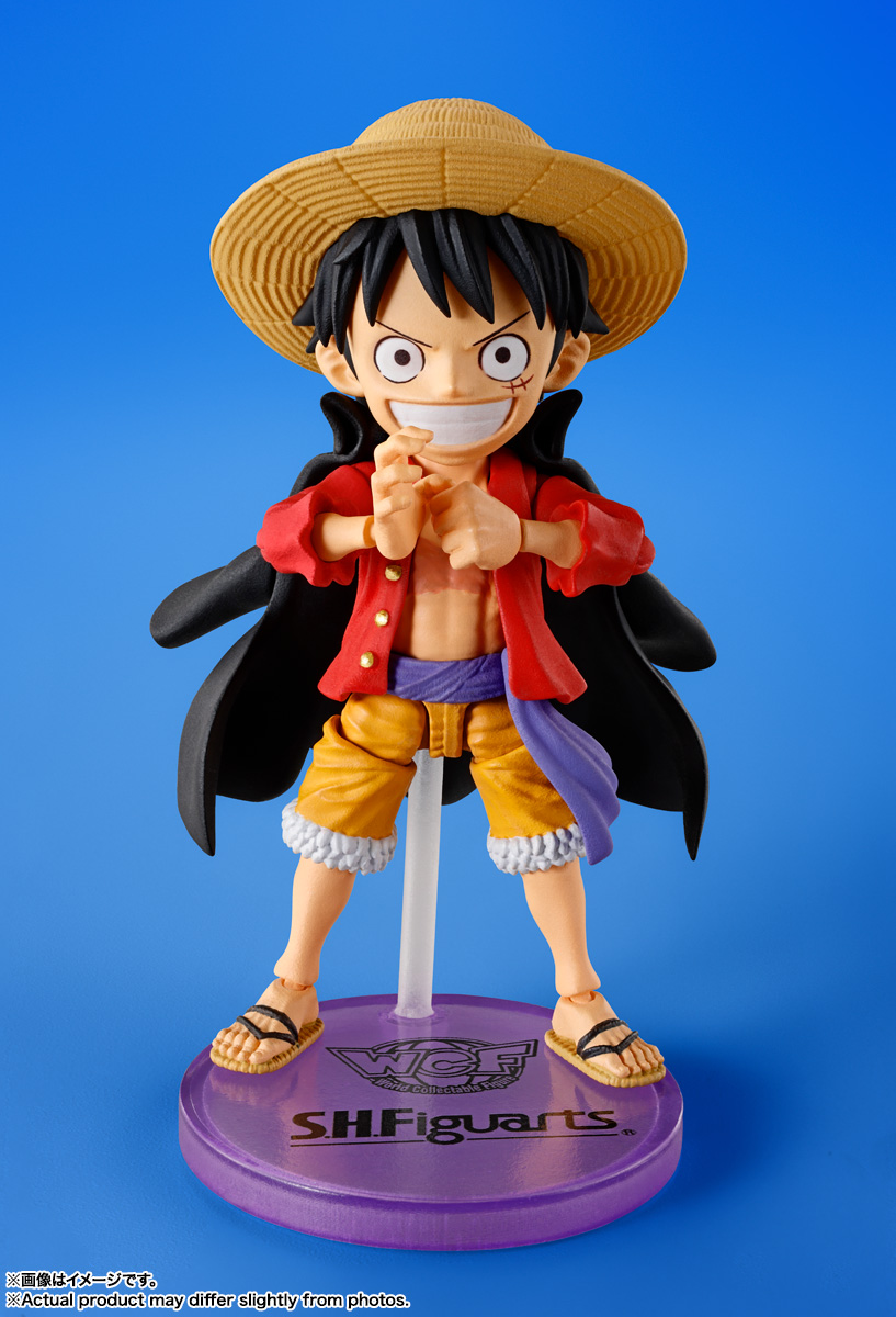 ワールドコレクタブルフィギュア×S.H.Figuarts『モンキー・D・ルフィ』ONE PIECE 可動フィギュア-001