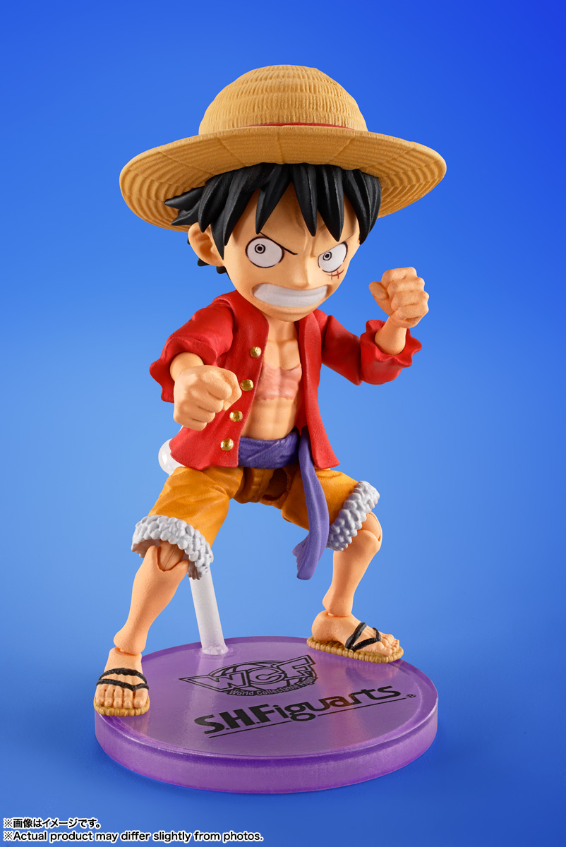 ワールドコレクタブルフィギュア×S.H.Figuarts『モンキー・D・ルフィ』ONE PIECE 可動フィギュア-004