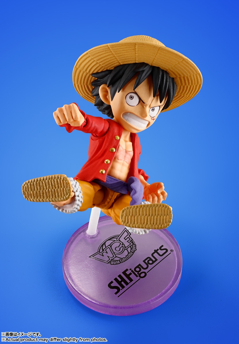 ワールドコレクタブルフィギュア×S.H.Figuarts『モンキー・D・ルフィ』ONE PIECE 可動フィギュア-005