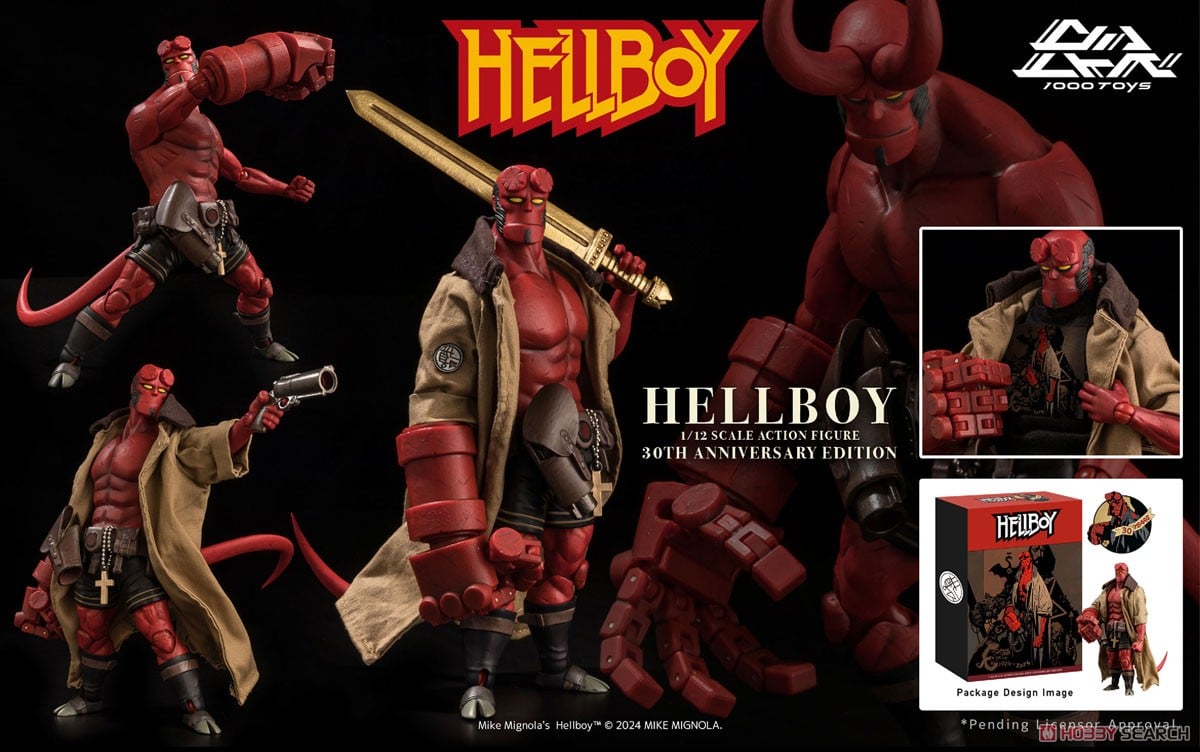 Hellboy『ヘルボーイ 30TH ANNIVERSARY EDITION』1/12 可動フィギュア-017