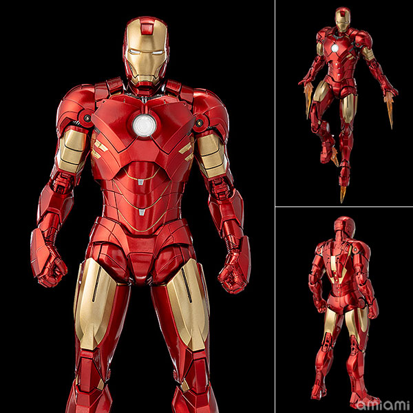 マーベル・スタジオ：インフィニティ・サーガ DLX『アイアンマン・マーク4（Iron Man Mark 4）』The Infinity Saga 1/12 可動フィギュア
