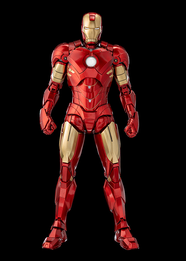 マーベル・スタジオ：インフィニティ・サーガ DLX『アイアンマン・マーク4（Iron Man Mark 4）』The Infinity Saga 1/12 可動フィギュア-001