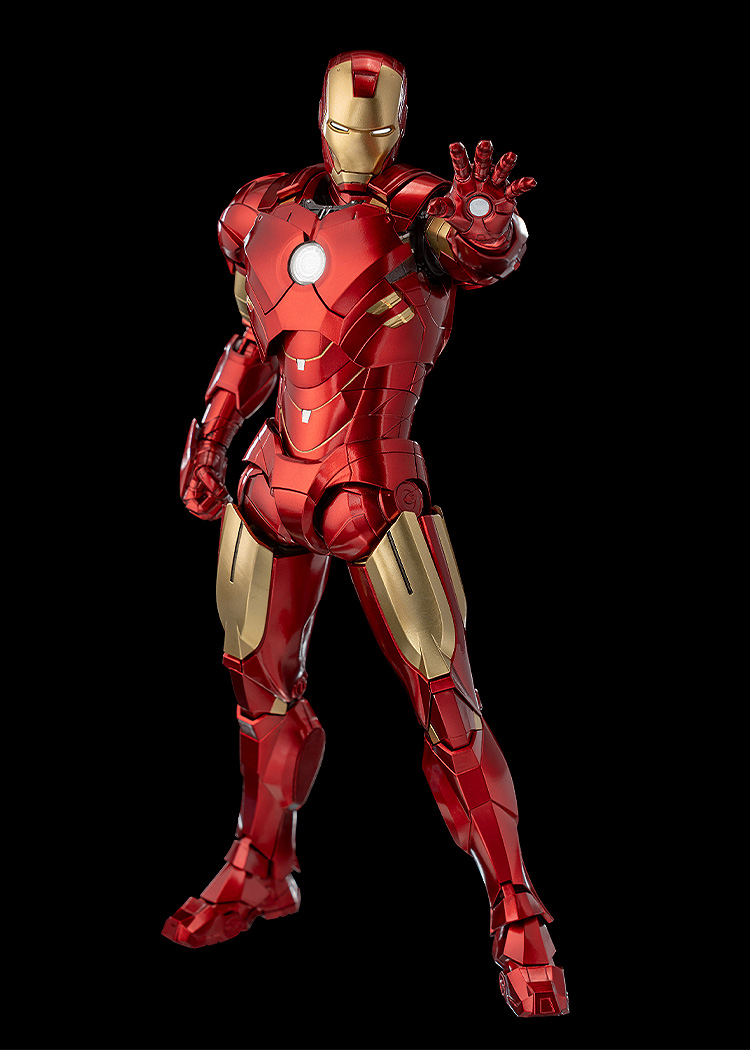 マーベル・スタジオ：インフィニティ・サーガ DLX『アイアンマン・マーク4（Iron Man Mark 4）』The Infinity Saga 1/12 可動フィギュア-003