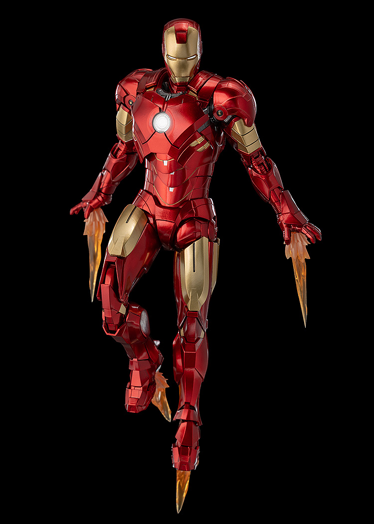 マーベル・スタジオ：インフィニティ・サーガ DLX『アイアンマン・マーク4（Iron Man Mark 4）』The Infinity Saga 1/12 可動フィギュア-006