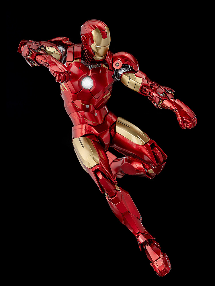 マーベル・スタジオ：インフィニティ・サーガ DLX『アイアンマン・マーク4（Iron Man Mark 4）』The Infinity Saga 1/12 可動フィギュア-007
