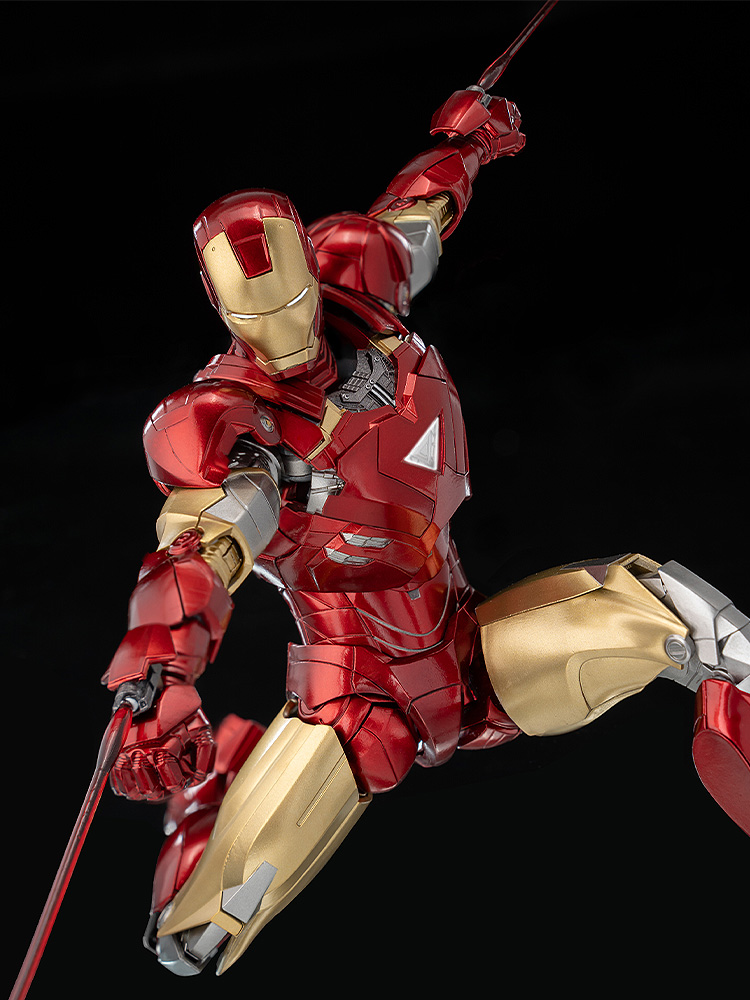 マーベル・スタジオ：インフィニティ・サーガ DLX『アイアンマン・マーク4（Iron Man Mark 4）』The Infinity Saga 1/12 可動フィギュア-008