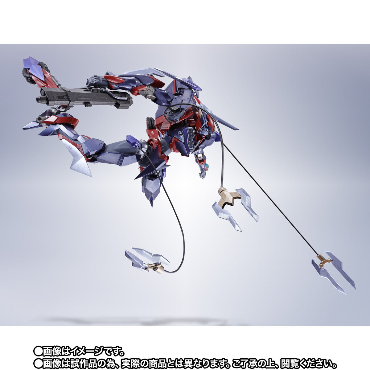 【限定販売】METAL ROBOT魂〈SIDE KMF〉『Zi-アポロ』コードギアス 奪還のロゼ 可動フィギュア-008