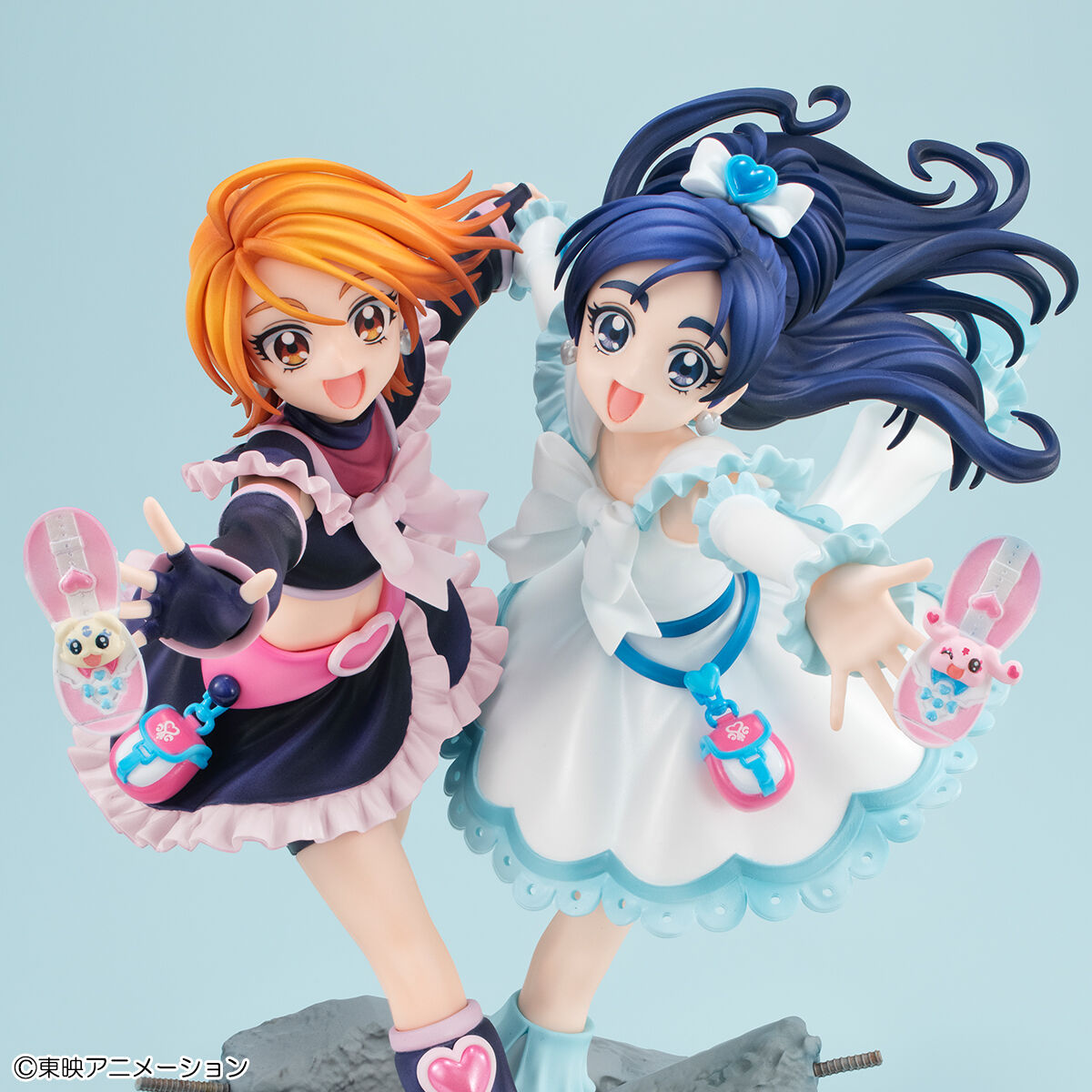 【限定販売】Lucrea（ルクリア）『キュアブラック＆キュアホワイト』ふたりはプリキュア 完成品フィギュア-001