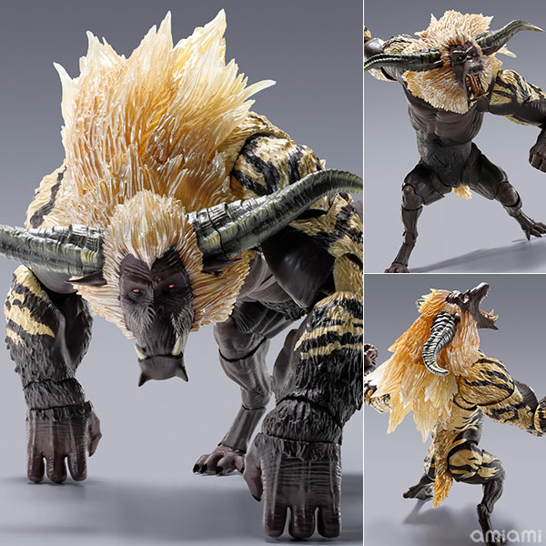 S.H.MonsterArts『激昂したラージャン』モンスターハンター 可動フィギュア