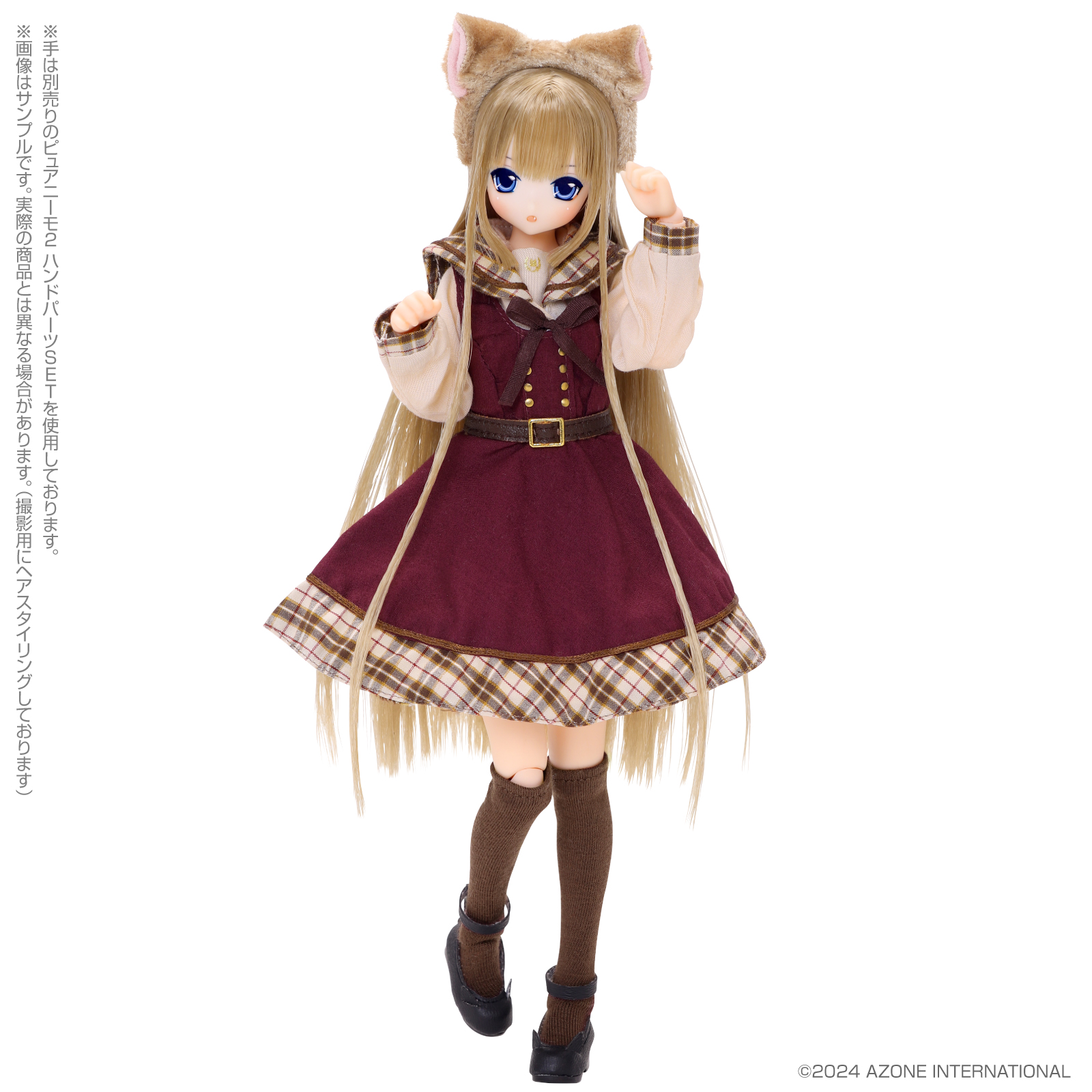 【限定販売】サアラズ ア・ラ・モード『～meow×meow a･la･mode～リセ／ねこねこコーデset（アゾンダイレクトストア限定販売）』1/6 完成品ドール-004