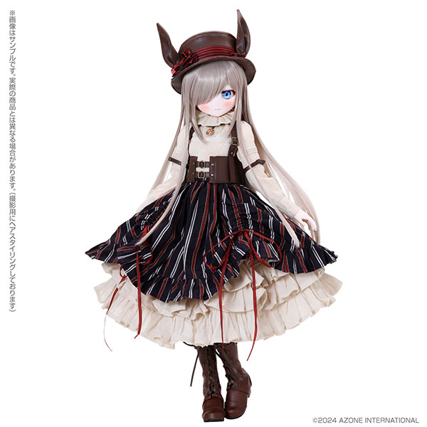 【限定販売】Iris Collect petit『いお／Bunnies tea partyコーデset ～Moon silver ver.～ （アゾンダイレクトストア限定販売）』1/3 完成品ドール