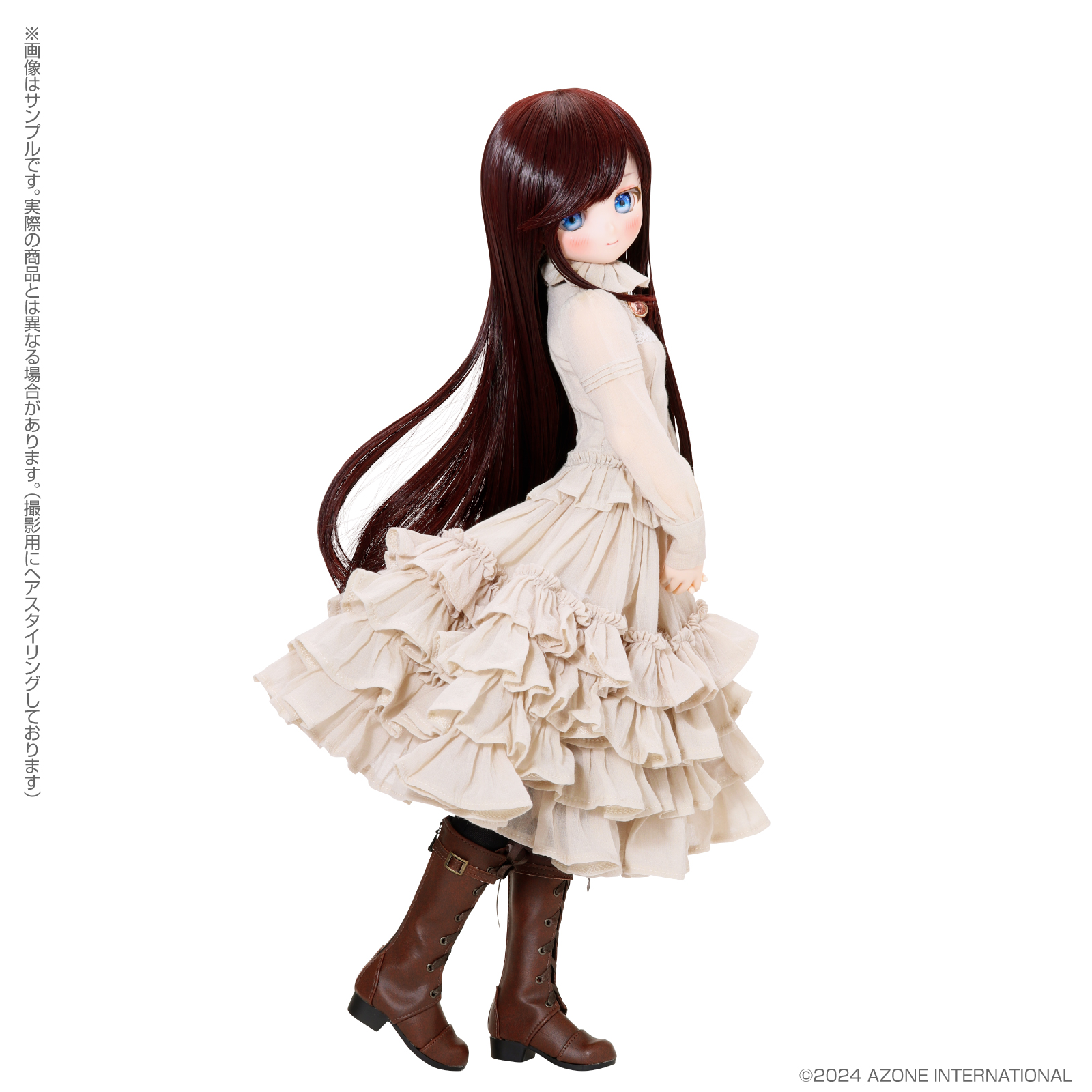 【限定販売】Iris Collect petit『いお／Bunnies tea partyコーデset ～Cassis chocolate ver.～ （アゾンダイレクトストア限定販売）』1/3 完成品ドール-005