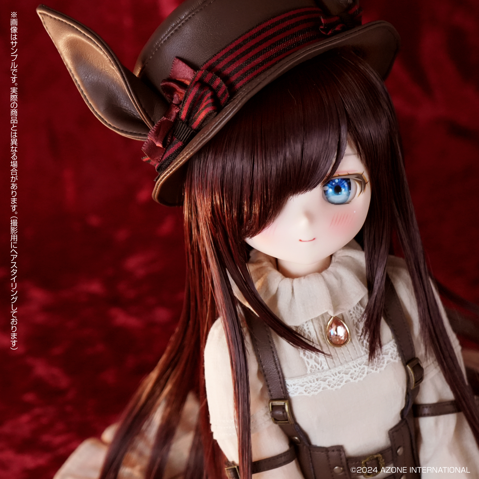 【限定販売】Iris Collect petit『いお／Bunnies tea partyコーデset ～Cassis chocolate ver.～ （アゾンダイレクトストア限定販売）』1/3 完成品ドール-016