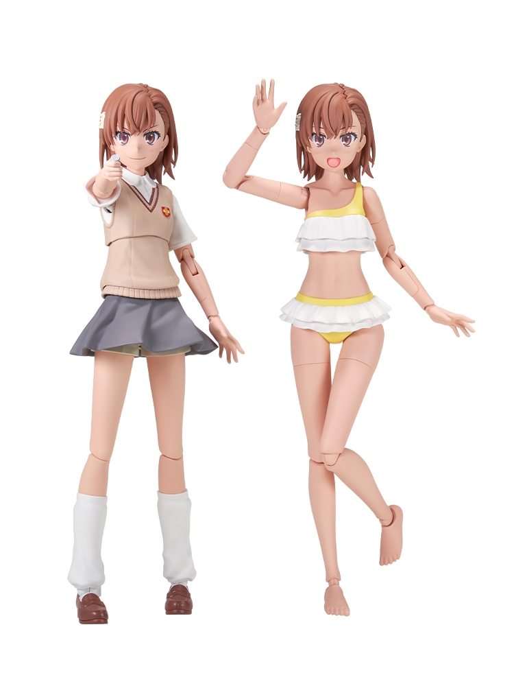 KADOKAWA PLASTIC MODEL SERIES『御坂美琴』とある科学の超電磁砲T プラモデル-012