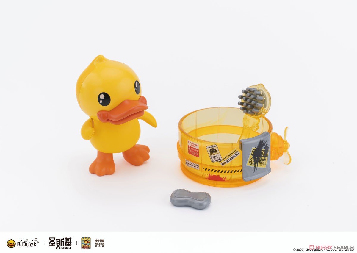 SOSKILL×ULTRA『EGG スパダック（SpaDuck） 19周年限定 黒武士ver.』プラスチックモデルキット-015