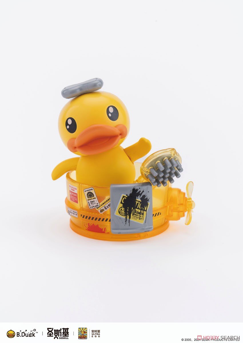 SOSKILL×ULTRA『EGG スパダック（SpaDuck） 19周年限定 黒武士ver.』プラスチックモデルキット-018