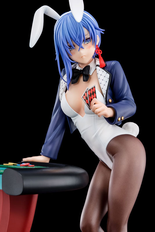 聖剣学院の魔剣使い『咲耶・ジークリンデ 瑠璃紺のバニーフィギュアwithぺろりシステム』1/6 完成品フィギュア-018