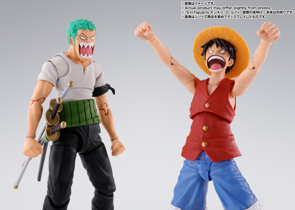 S.H.Figuarts『ロロノア・ゾロ -冒険の夜明け-』ONE PIECE 可動フィギュア-008
