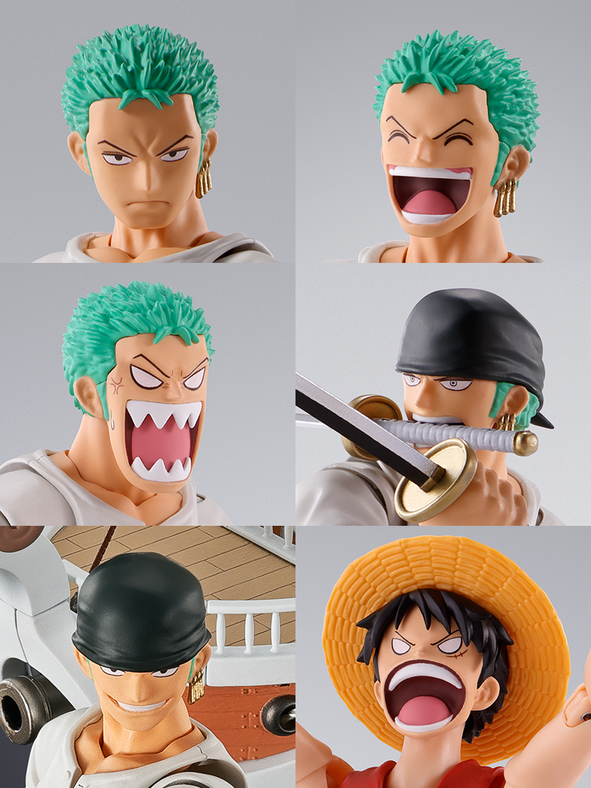S.H.Figuarts『ロロノア・ゾロ -冒険の夜明け-』ONE PIECE 可動フィギュア-013