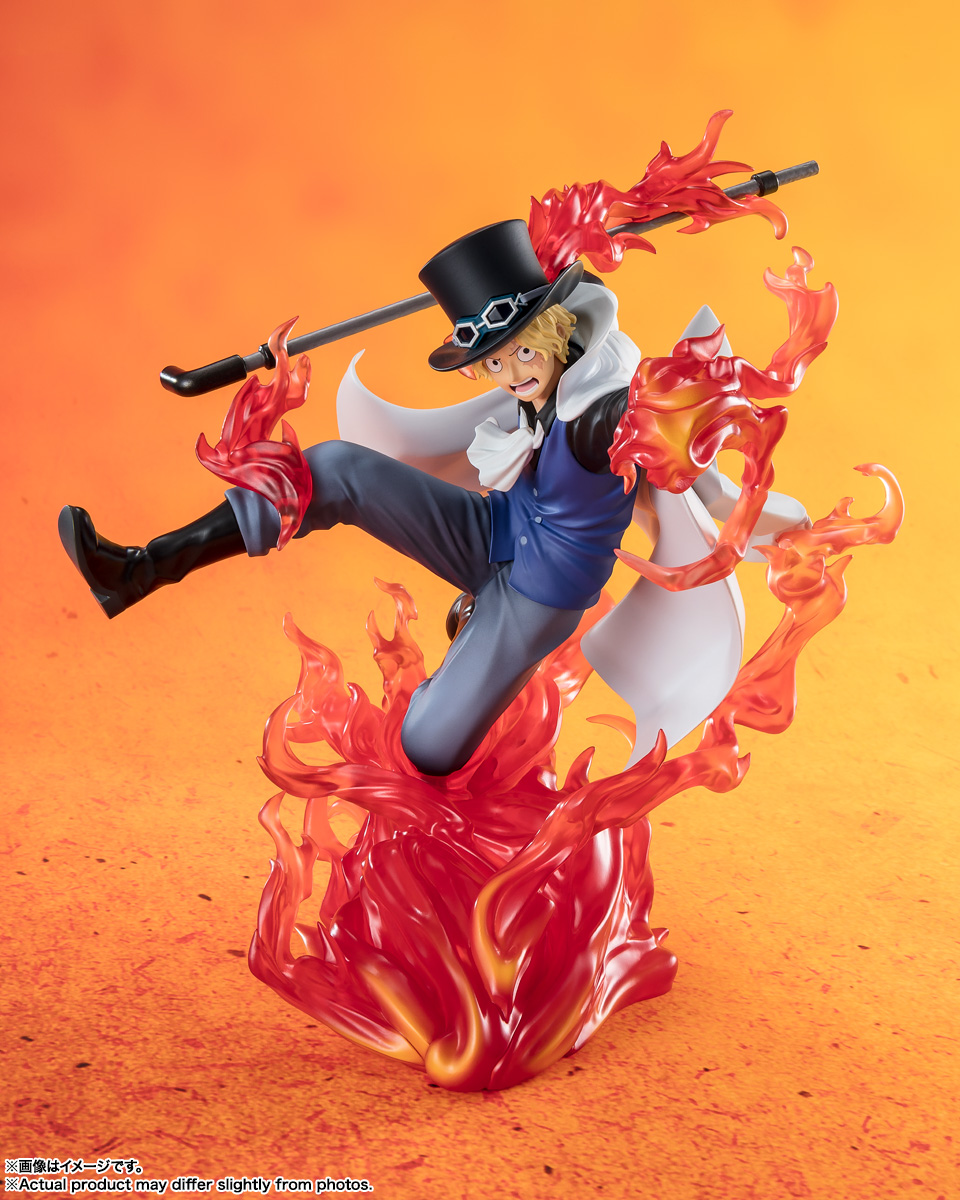 フィギュアーツZERO［超激戦］『サボ -火拳 王手飛車-』ONE PIECE 完成品フィギュア-001