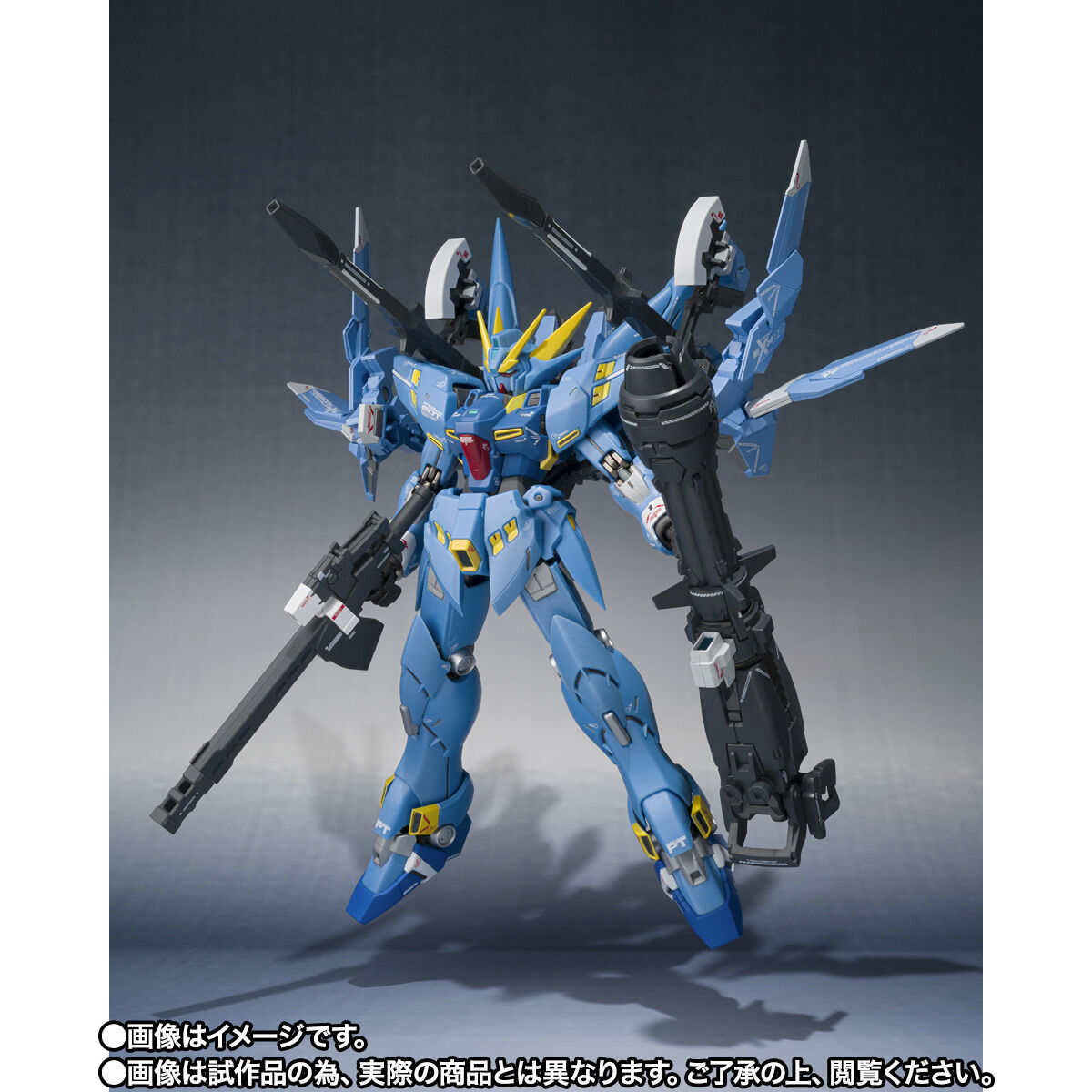 【限定販売】METAL ROBOT魂（Ka signature）〈SIDE OG〉『フルアームド・ヒュッケバイン』スーパーロボット大戦DD 可動フィギュア-002