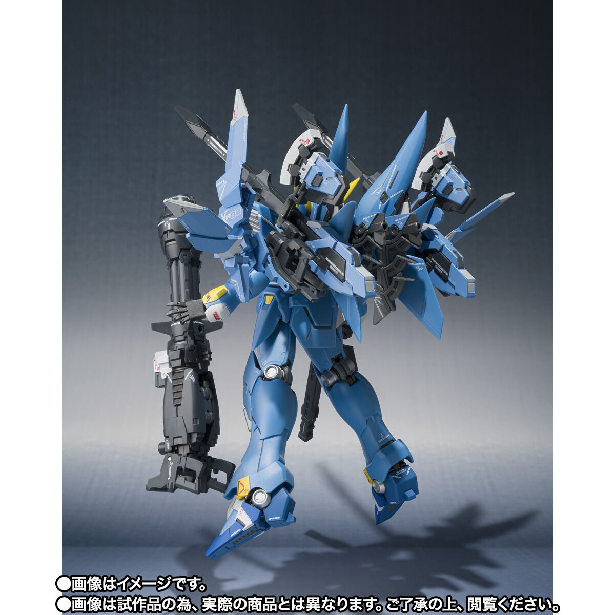 【限定販売】METAL ROBOT魂（Ka signature）〈SIDE OG〉『フルアームド・ヒュッケバイン』スーパーロボット大戦DD 可動フィギュア-003