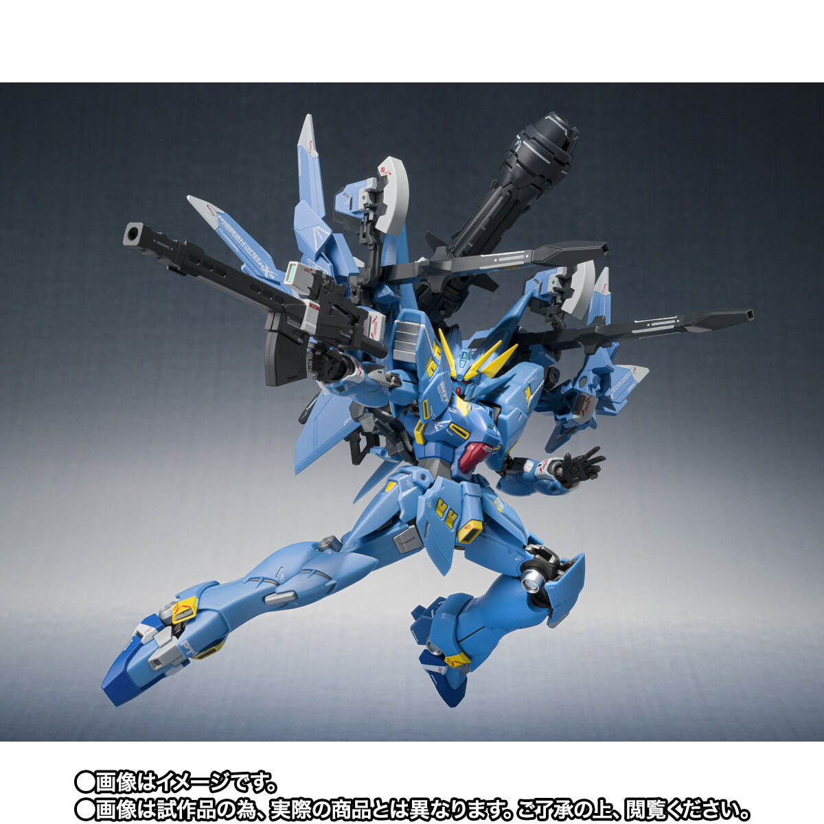 【限定販売】METAL ROBOT魂（Ka signature）〈SIDE OG〉『フルアームド・ヒュッケバイン』スーパーロボット大戦DD 可動フィギュア-006