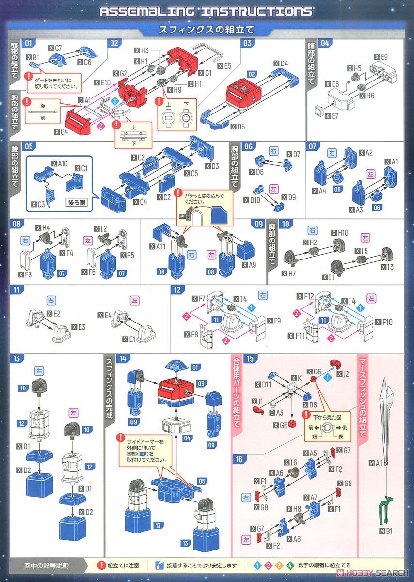 【再販】MODEROID『六神合体ゴッドマーズ』プラモデル-024