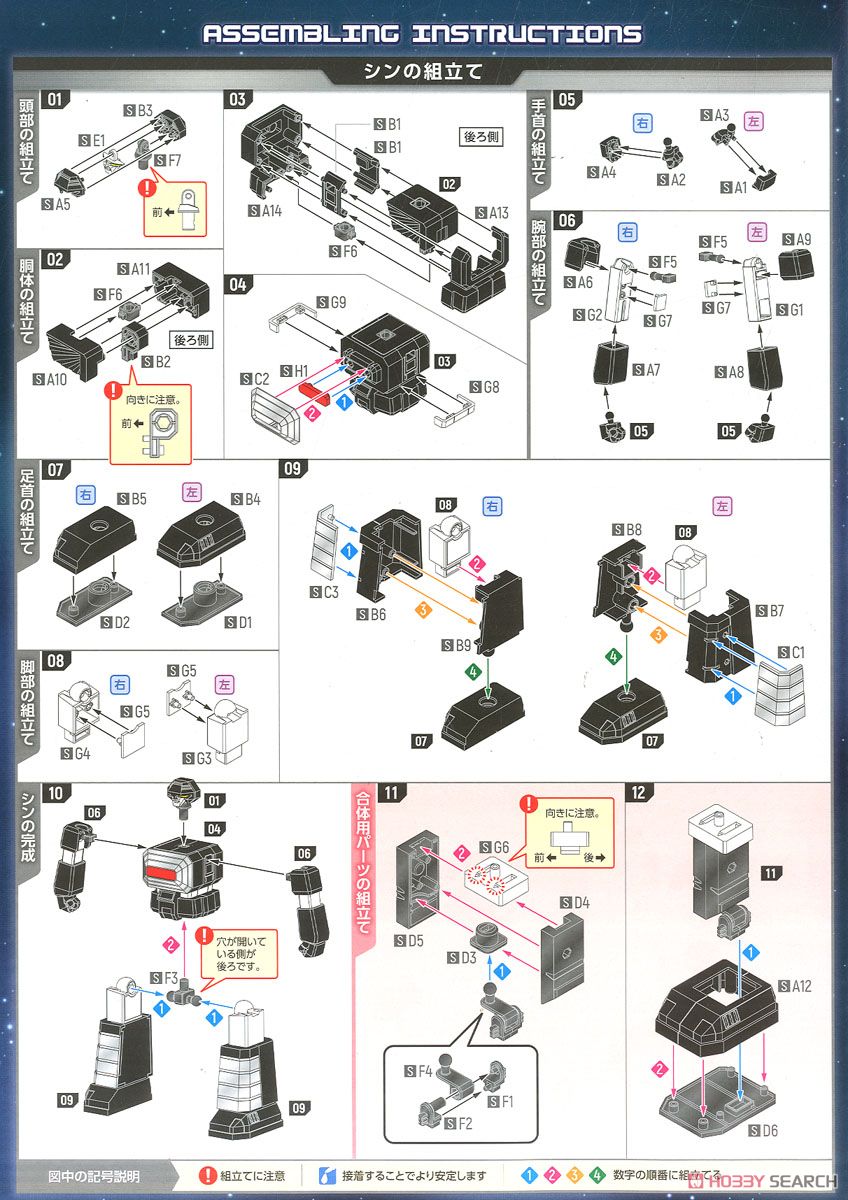 【再販】MODEROID『六神合体ゴッドマーズ』プラモデル-026