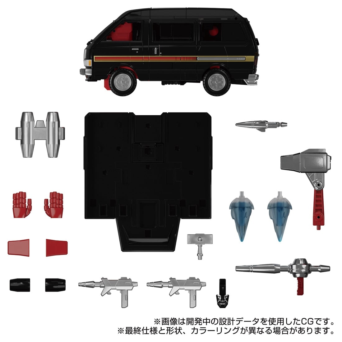 トランスフォーマー マスターピースG『MPG-11 DK-2 ガード』可変可動フィギュア-008