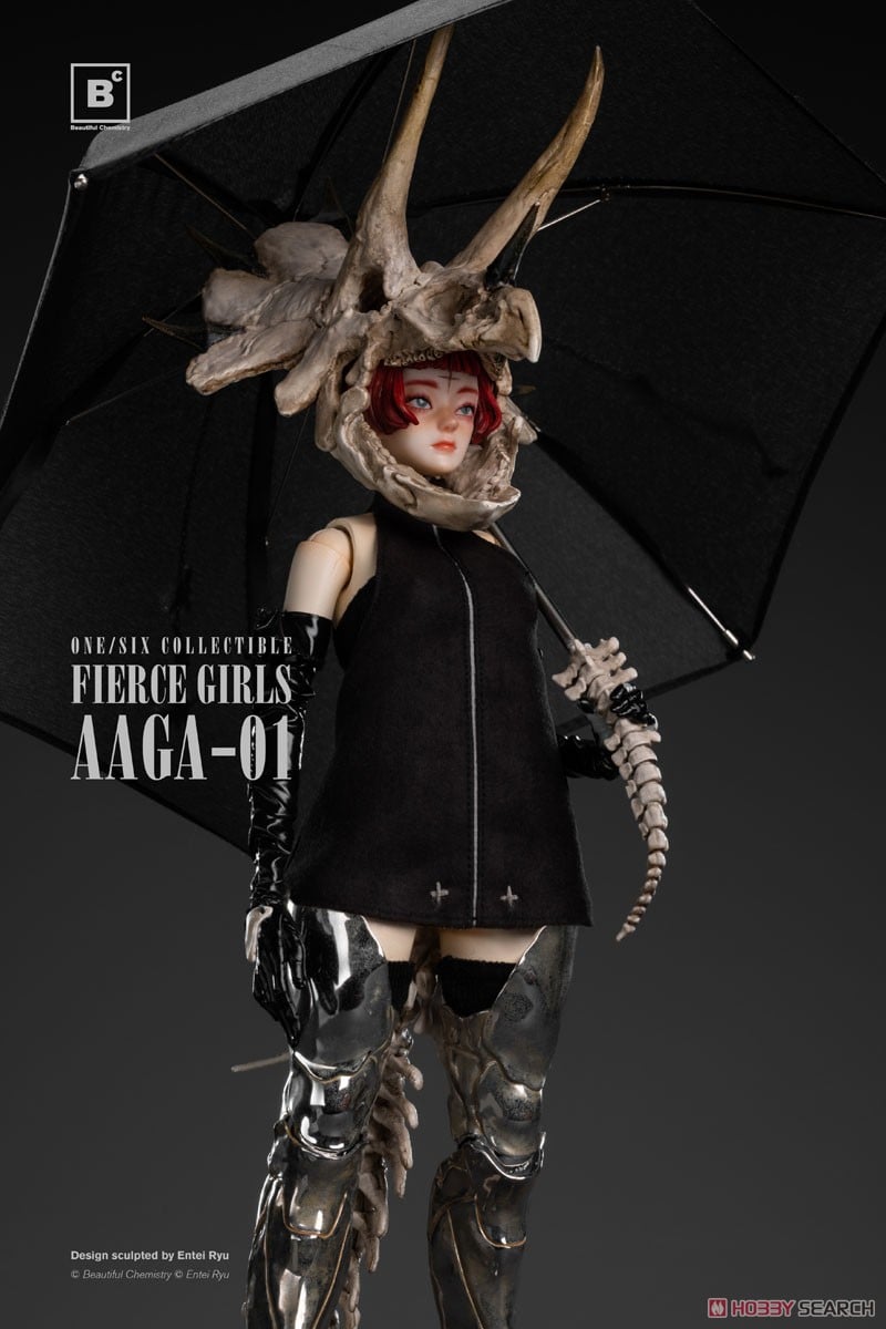 Fierce Girls Series『BONE GIRL／TRICERATOPS』Beautiful Chemistry 1/6 可動フィギュア-006