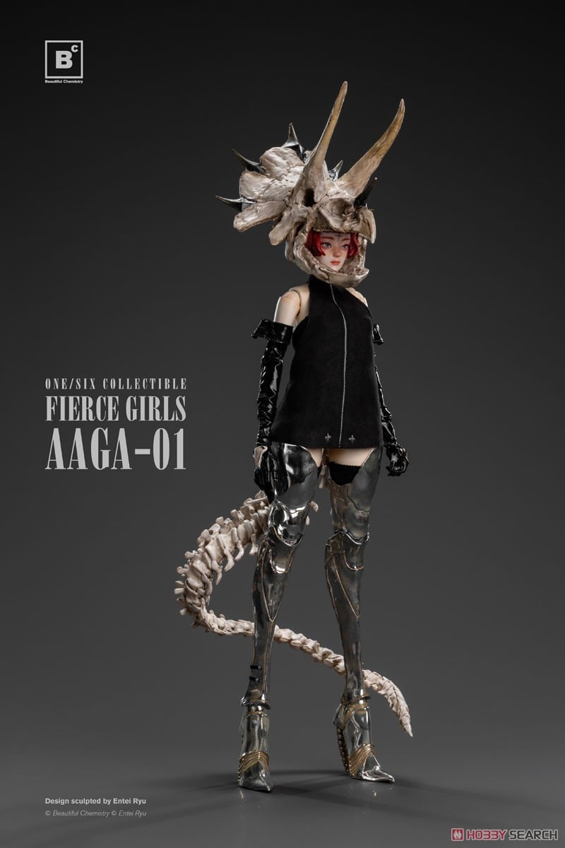 Fierce Girls Series『BONE GIRL／TRICERATOPS』Beautiful Chemistry 1/6 可動フィギュア-007