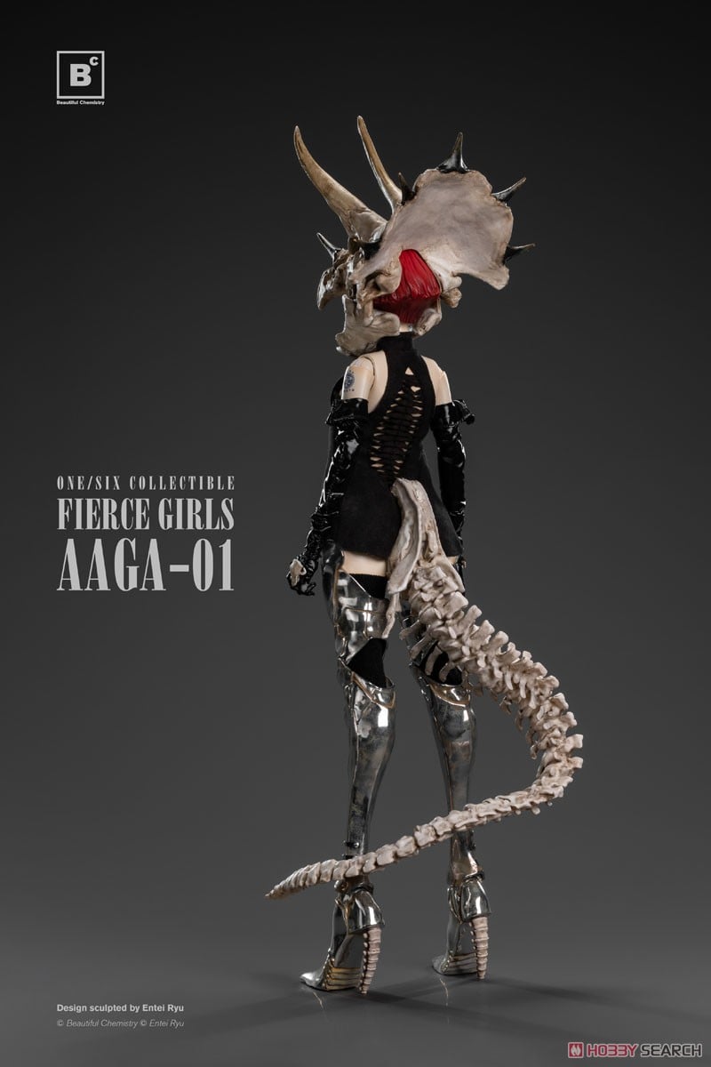 Fierce Girls Series『BONE GIRL／TRICERATOPS』Beautiful Chemistry 1/6 可動フィギュア-008