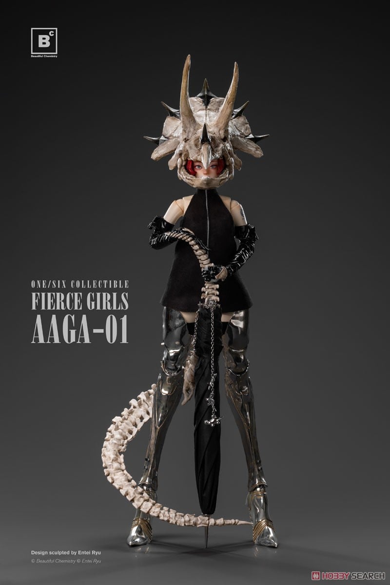 Fierce Girls Series『BONE GIRL／TRICERATOPS』Beautiful Chemistry 1/6 可動フィギュア-011