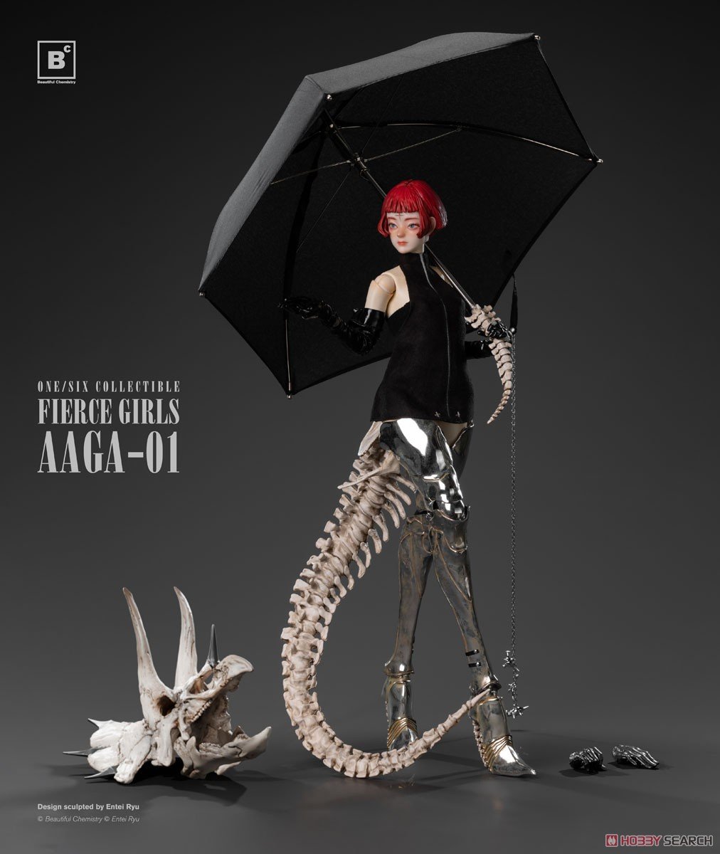 Fierce Girls Series『BONE GIRL／TRICERATOPS』Beautiful Chemistry 1/6 可動フィギュア-013