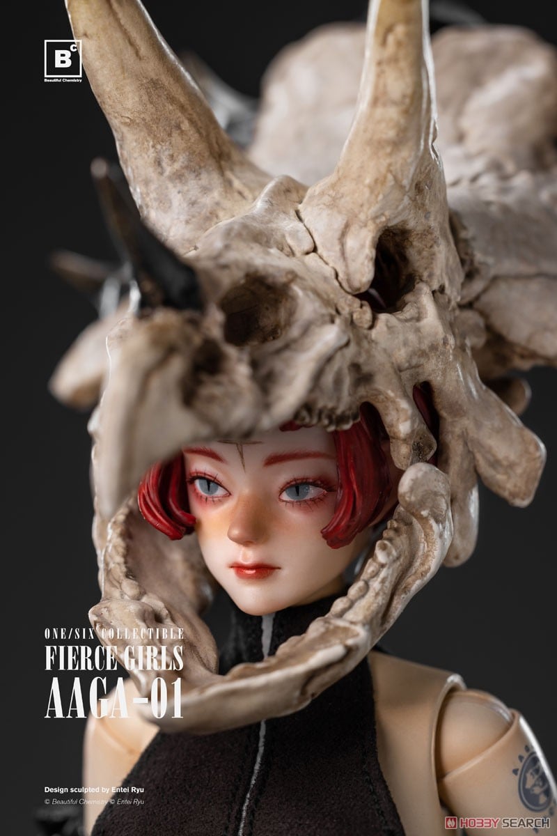 Fierce Girls Series『BONE GIRL／TRICERATOPS』Beautiful Chemistry 1/6 可動フィギュア-014