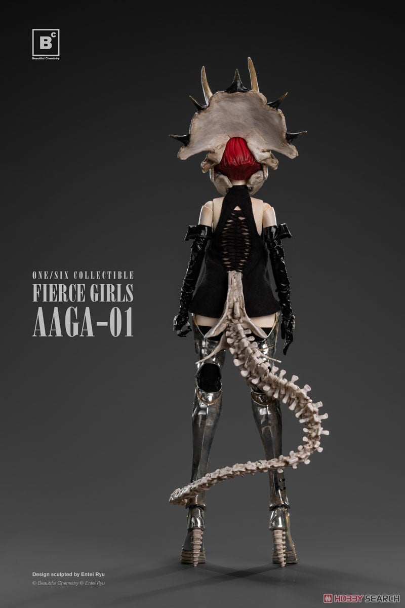 Fierce Girls Series『BONE GIRL／TRICERATOPS』Beautiful Chemistry 1/6 可動フィギュア-016