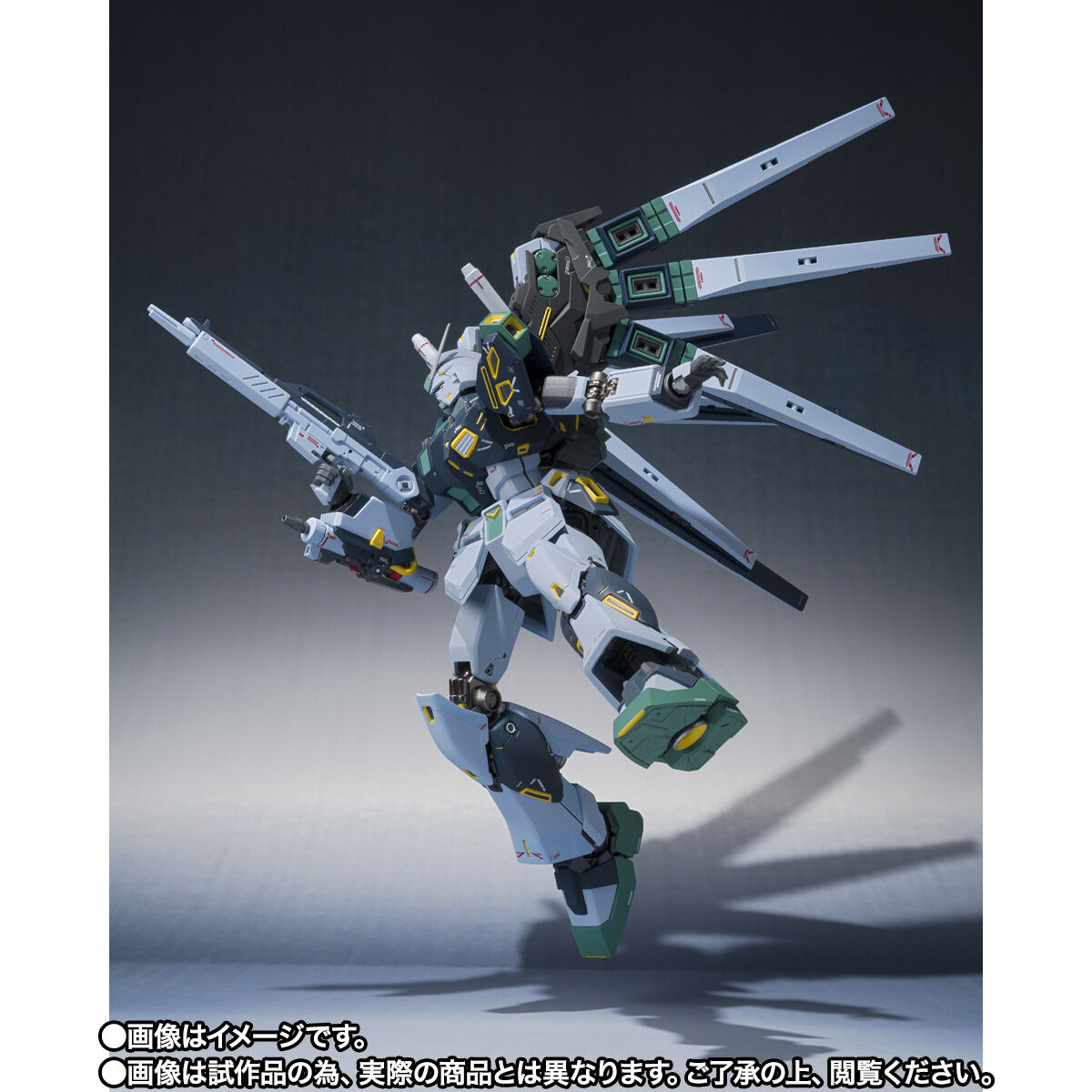 【限定販売】METAL ROBOT魂（Ka signature）〈SIDE MS〉『量産型νガンダム』機動戦士ガンダム 逆襲のシャア MSV 可動フィギュア-008