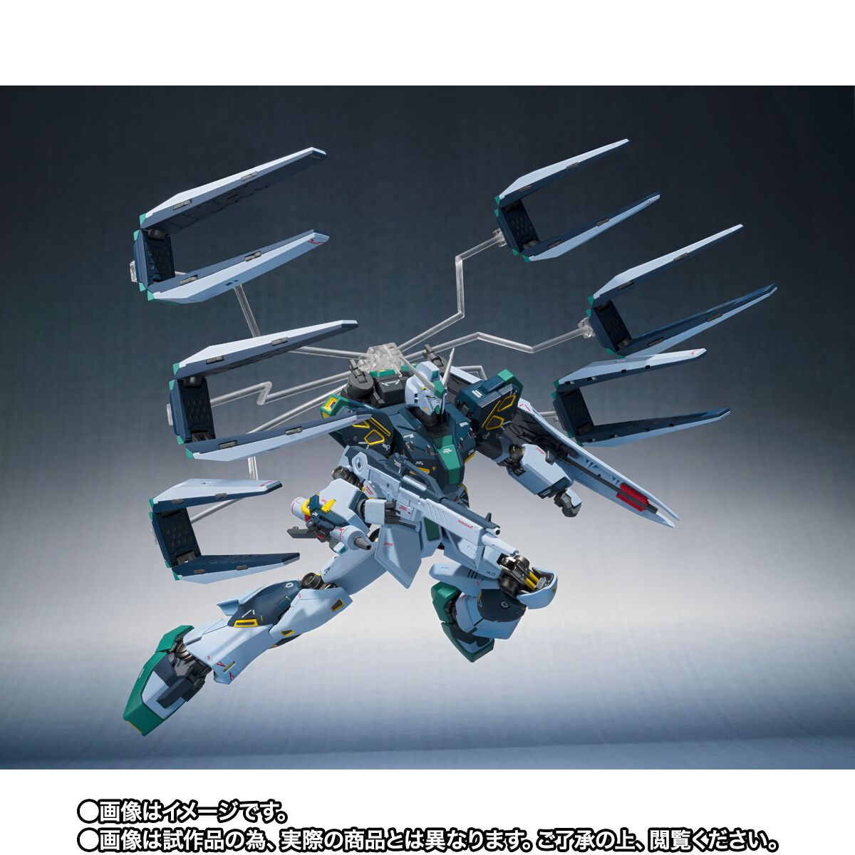 【限定販売】METAL ROBOT魂（Ka signature）〈SIDE MS〉『量産型νガンダム』機動戦士ガンダム 逆襲のシャア MSV 可動フィギュア-010