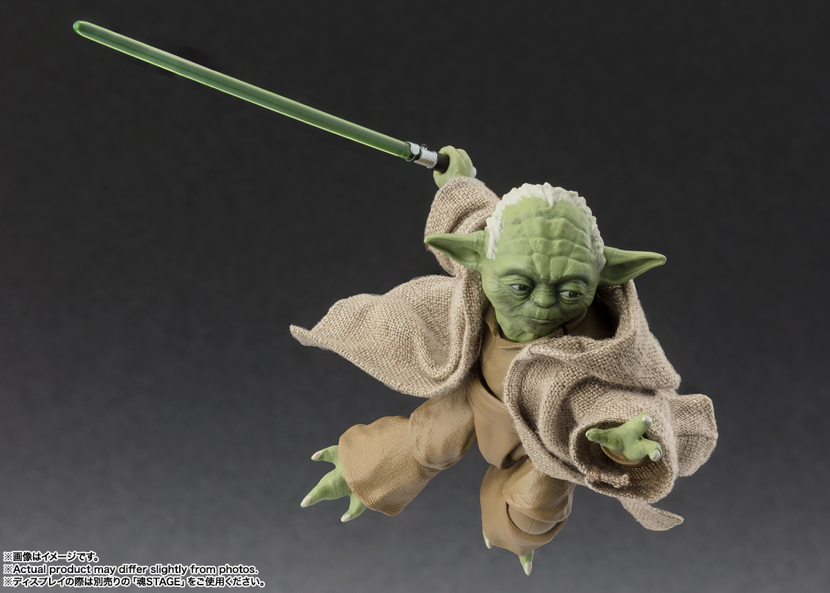 S.H.Figuarts『ヨーダ -Classic Ver.-（STAR WARS： Revenge of the Sith）』可動フィギュア-008