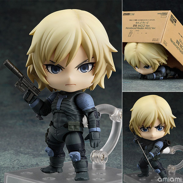 【再販】ねんどろいど『雷電 MGS2 Ver.』METAL GEAR SOLID2 SONS OF LIBERTY デフォルメ可動フィギュア