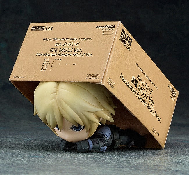 【再販】ねんどろいど『雷電 MGS2 Ver.』METAL GEAR SOLID2 SONS OF LIBERTY デフォルメ可動フィギュア-003