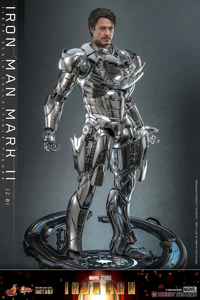 ムービー・マスターピース DIECAST『アイアンマン・マーク2（2.0版）』アイアンマン 1/6 可動フィギュア-004