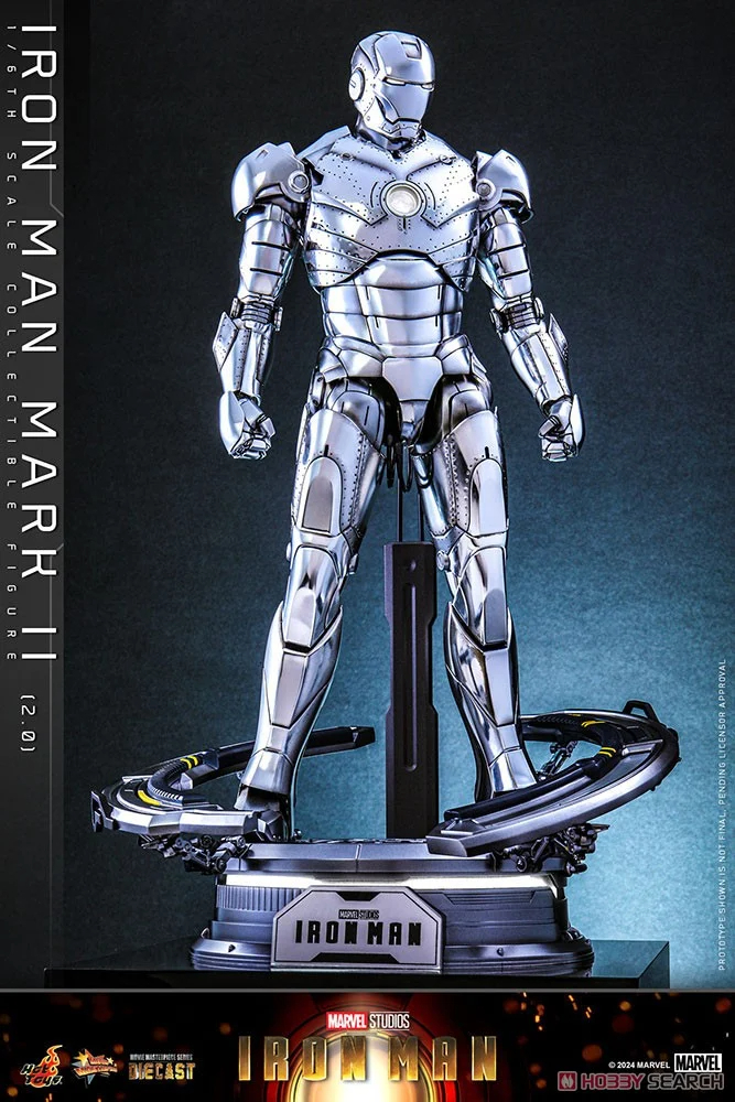 ムービー・マスターピース DIECAST『アイアンマン・マーク2（2.0版）』アイアンマン 1/6 可動フィギュア-009