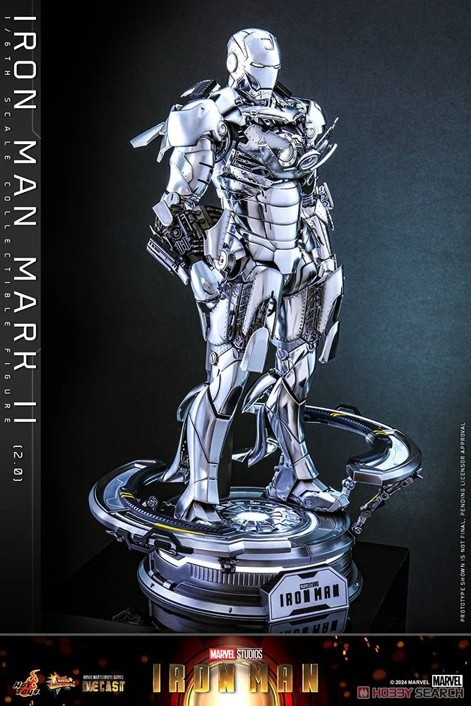 ムービー・マスターピース DIECAST『アイアンマン・マーク2（2.0版）』アイアンマン 1/6 可動フィギュア-011