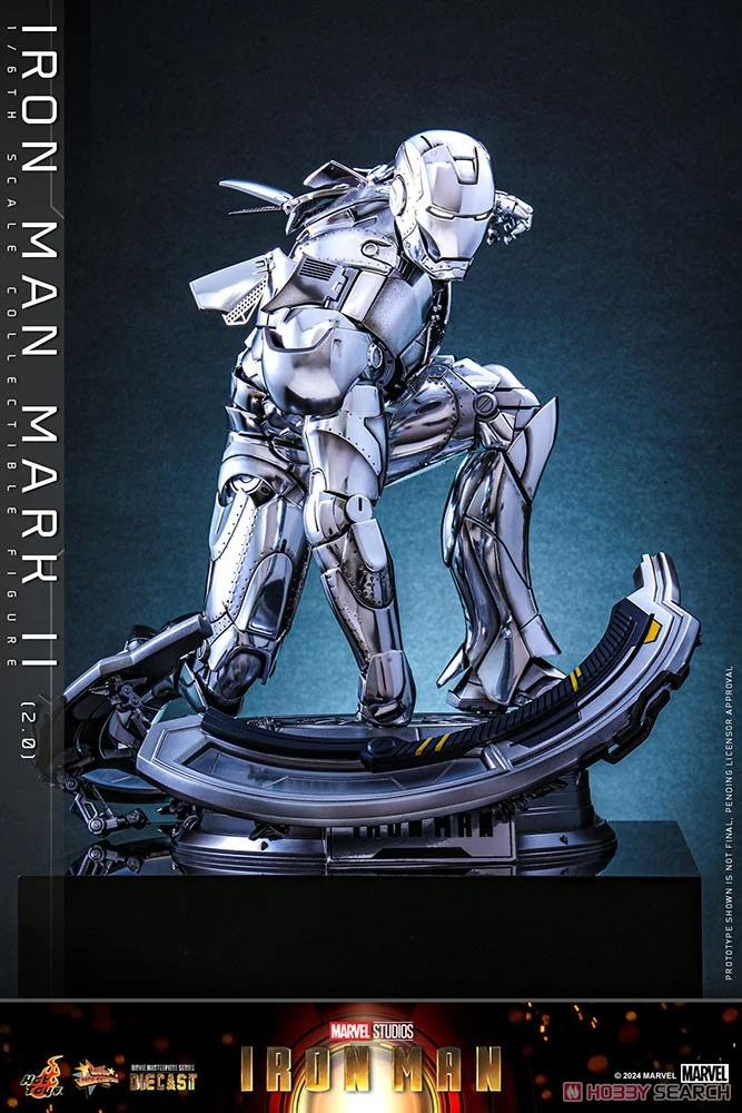 ムービー・マスターピース DIECAST『アイアンマン・マーク2（2.0版）』アイアンマン 1/6 可動フィギュア-012