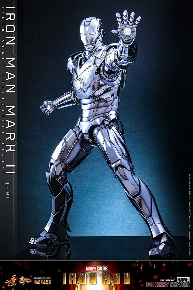 ムービー・マスターピース DIECAST『アイアンマン・マーク2（2.0版）』アイアンマン 1/6 可動フィギュア-015