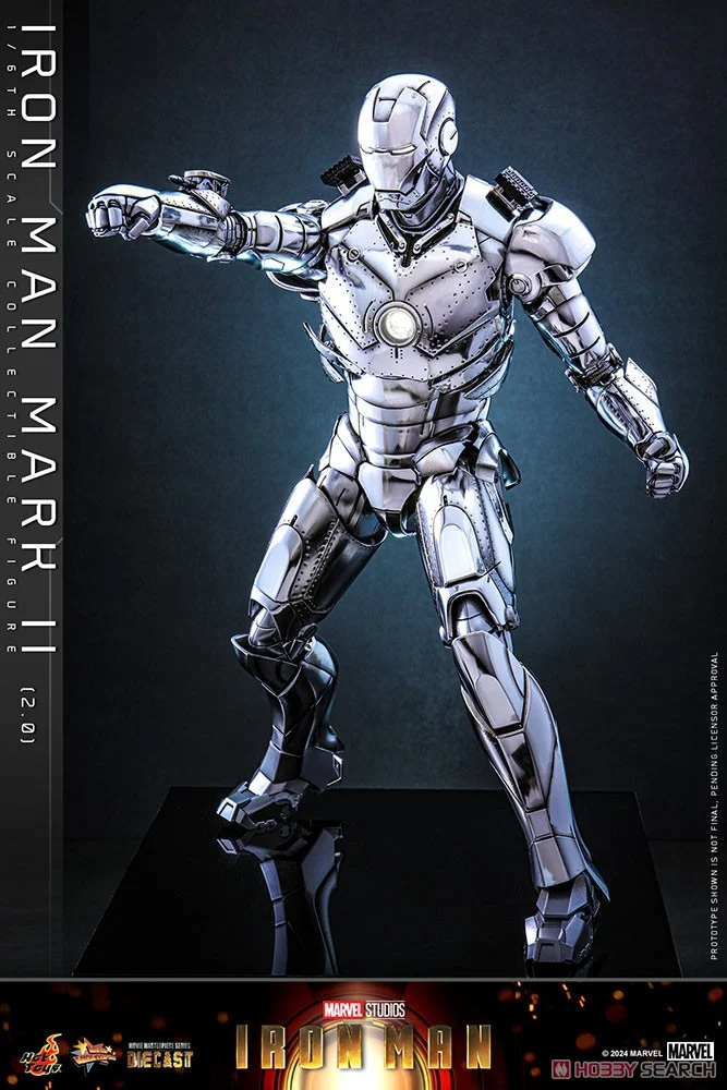 ムービー・マスターピース DIECAST『アイアンマン・マーク2（2.0版）』アイアンマン 1/6 可動フィギュア-016