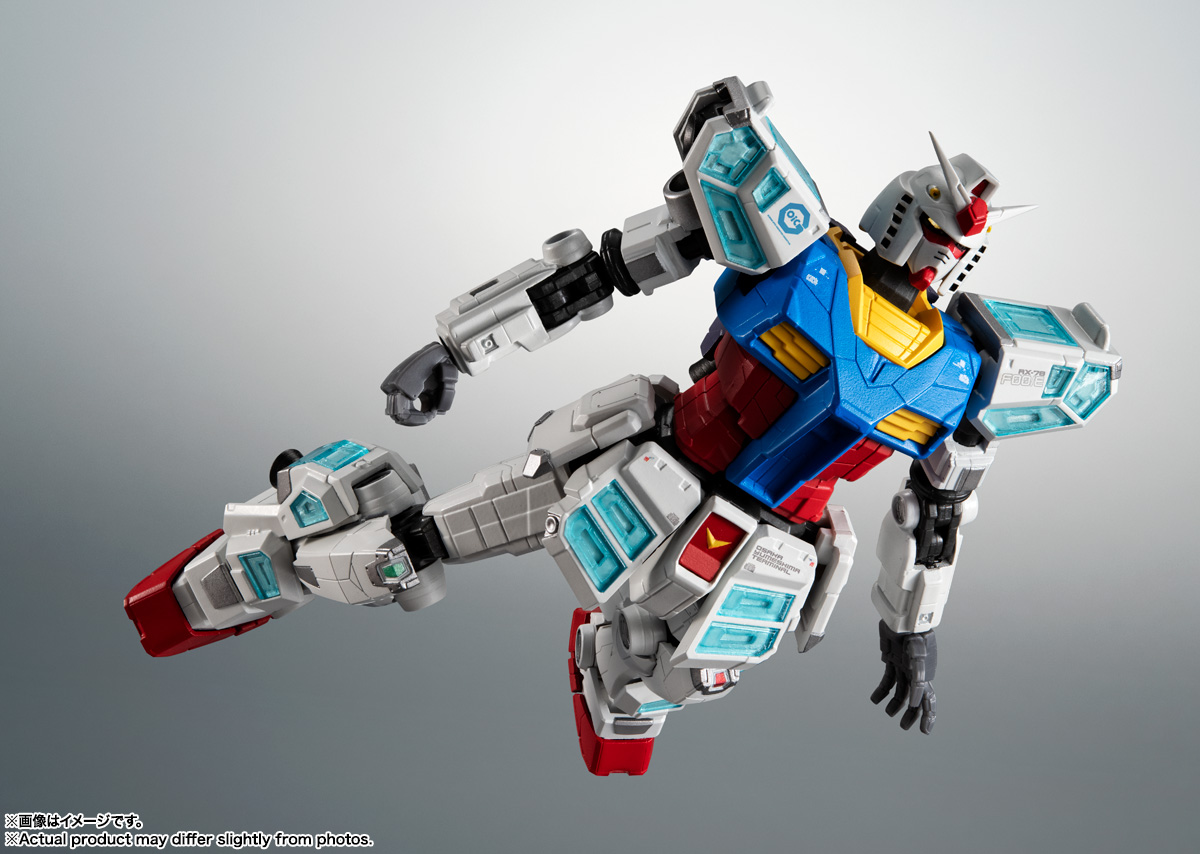 ROBOT魂〈SIDE MS〉『RX-78F00/E ガンダム』GUNDAM NEXT FUTURE PAVILION 可動フィギュア-004